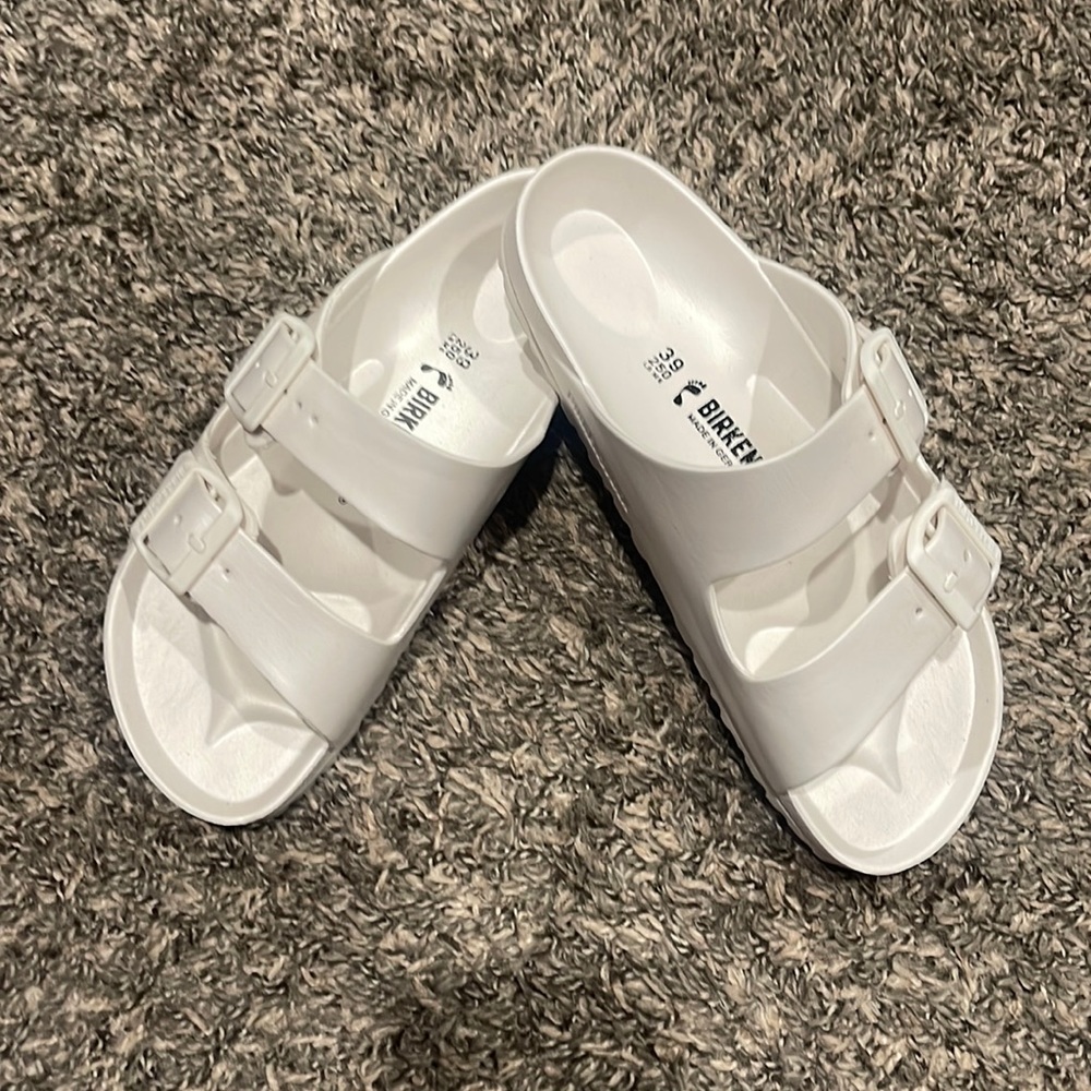 White Waterproof Birkenstocks 39 (8)
